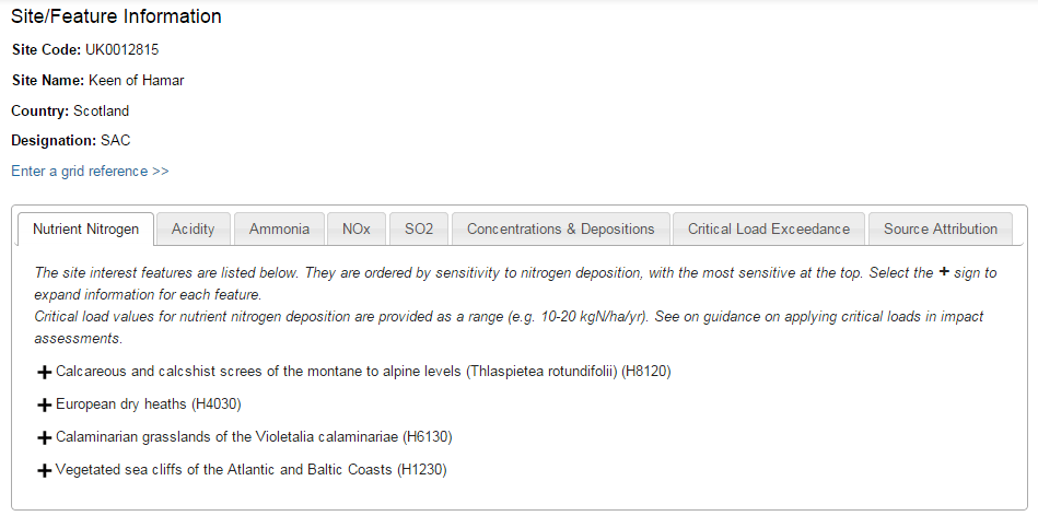SRCL results page